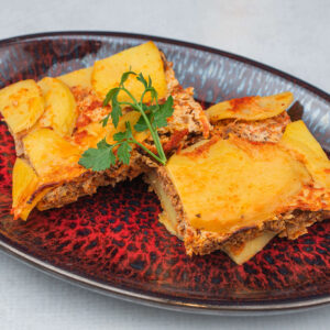 Musaka sa krompirom i mesom, 300gr